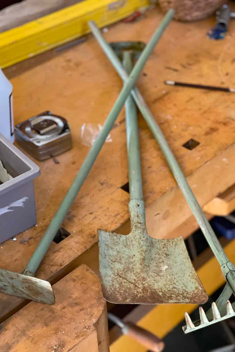 vintage garden tools