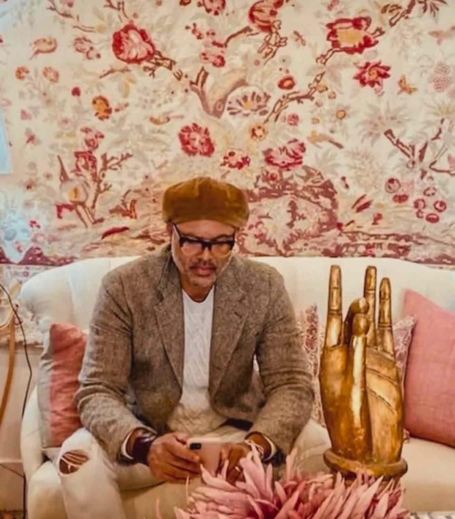 JP at the Indian Pink shop in Santa Barbara