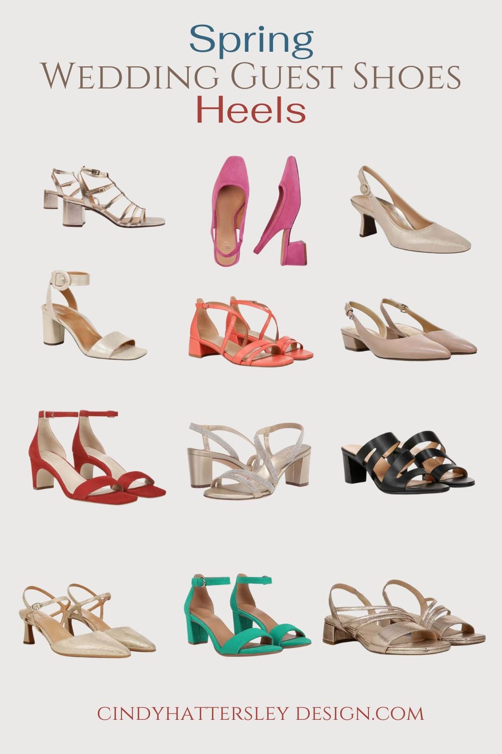 Wedding Guest Shoes Heels