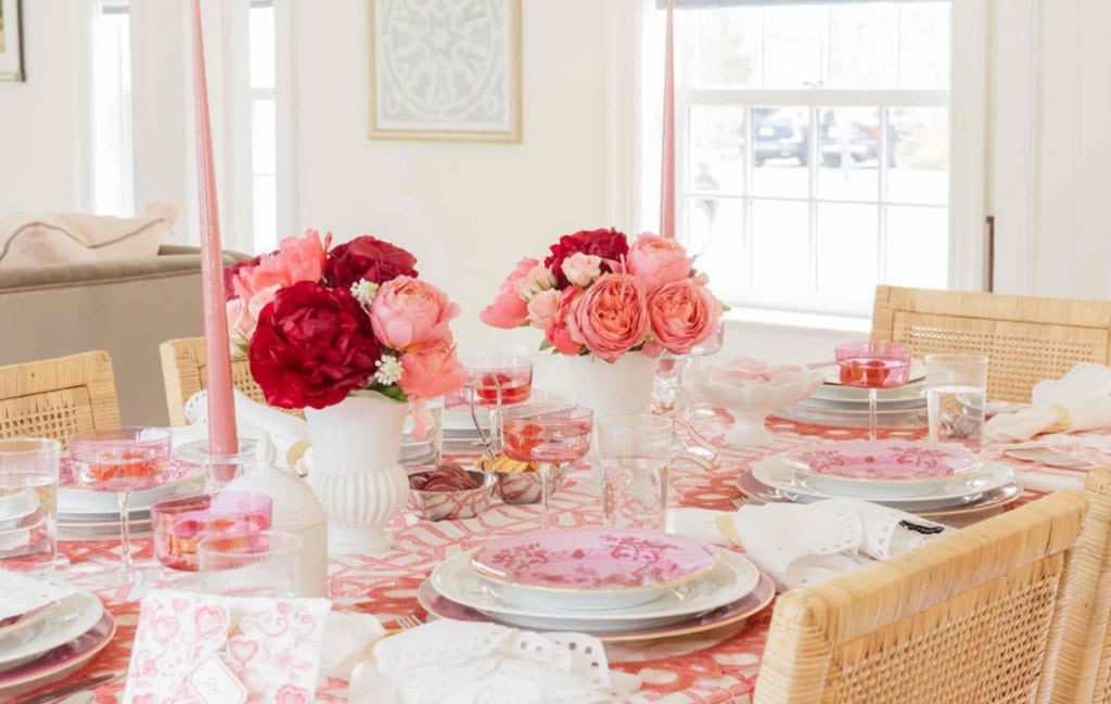 Valentines Tablescape by Elizabeth Moyer