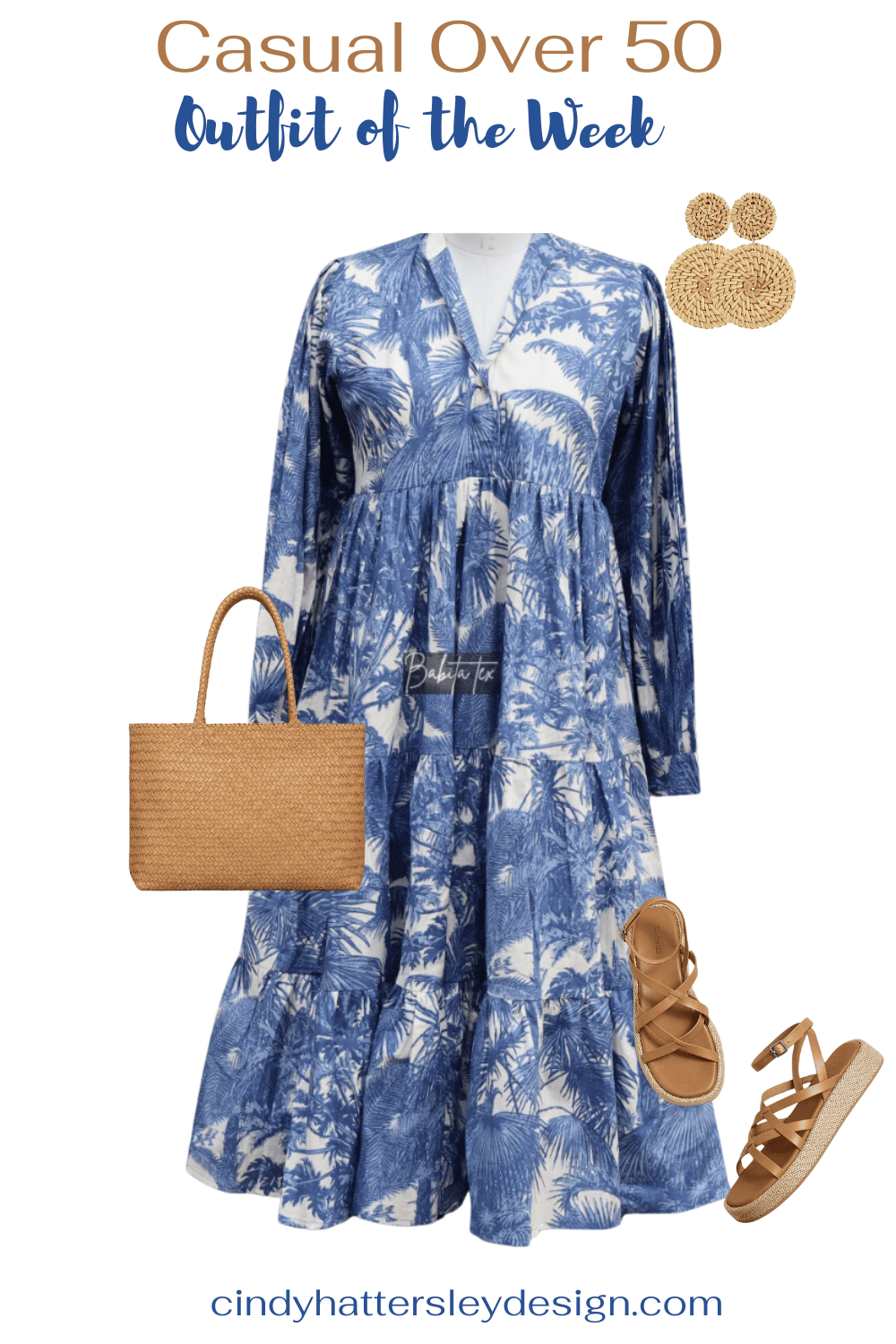 blue and white chinois midi dress outfit blue and white chinois midi dress outfit