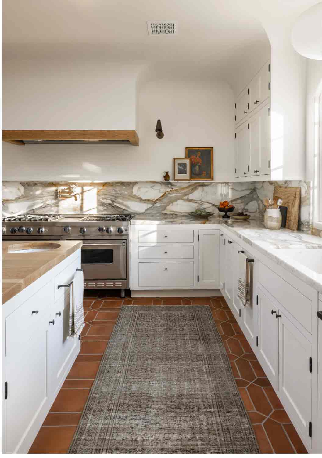 spanish revival kitchen house and garden