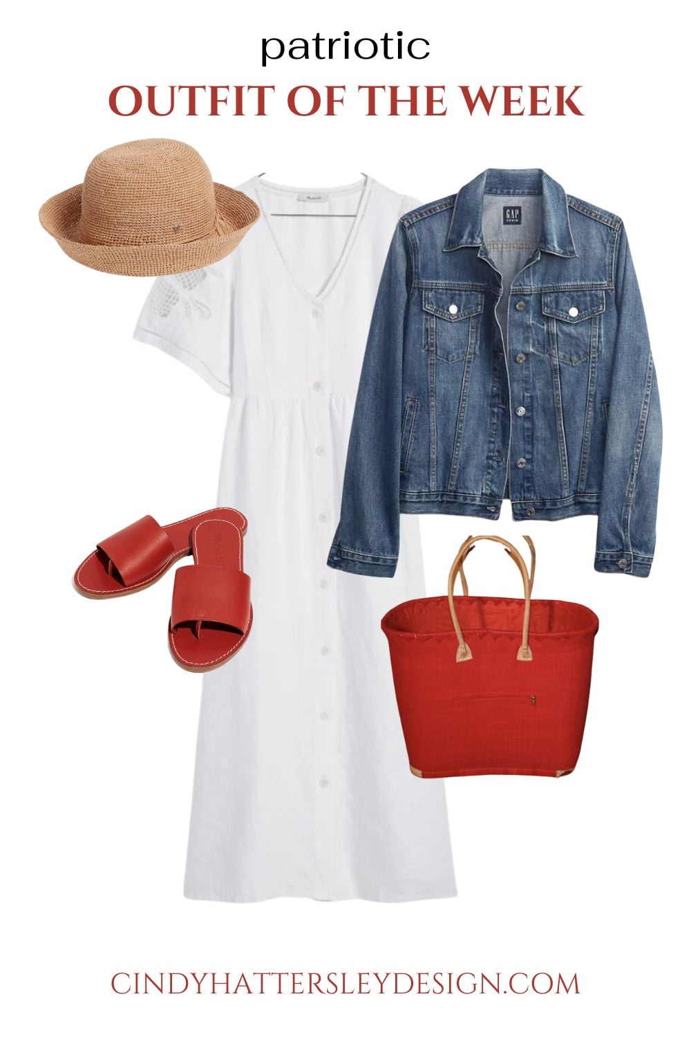 outfit of the week madewell dress denim jacket