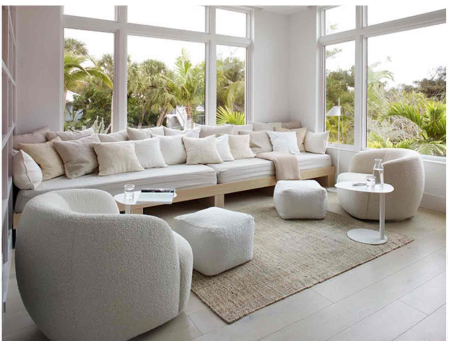 All white living room Tricia Foley-photographed by Marili Forastieri