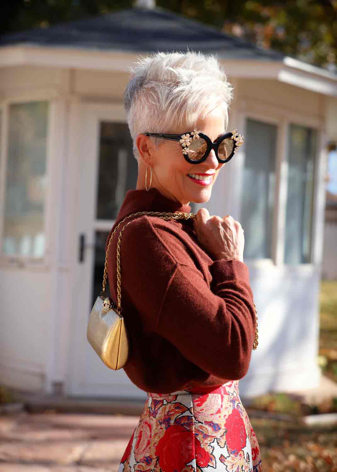 Shauna Grow closeup in sunglasses
