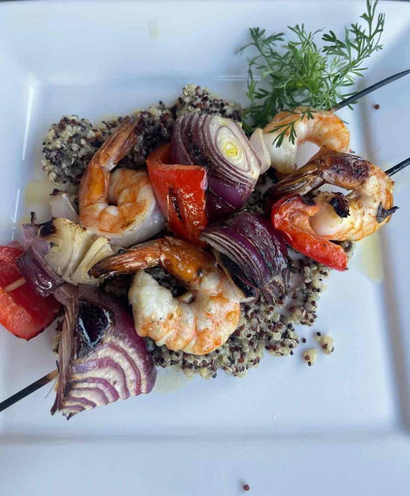 Cindy Hattersle's Grilled Shrimp Kebabs