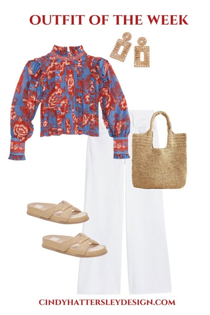 OUtfit of the Week-red white and blue