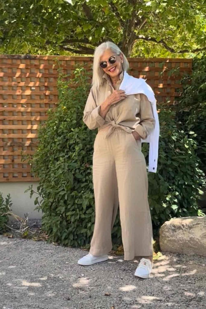 Frank and Eileen Tuscany set with linen jacket