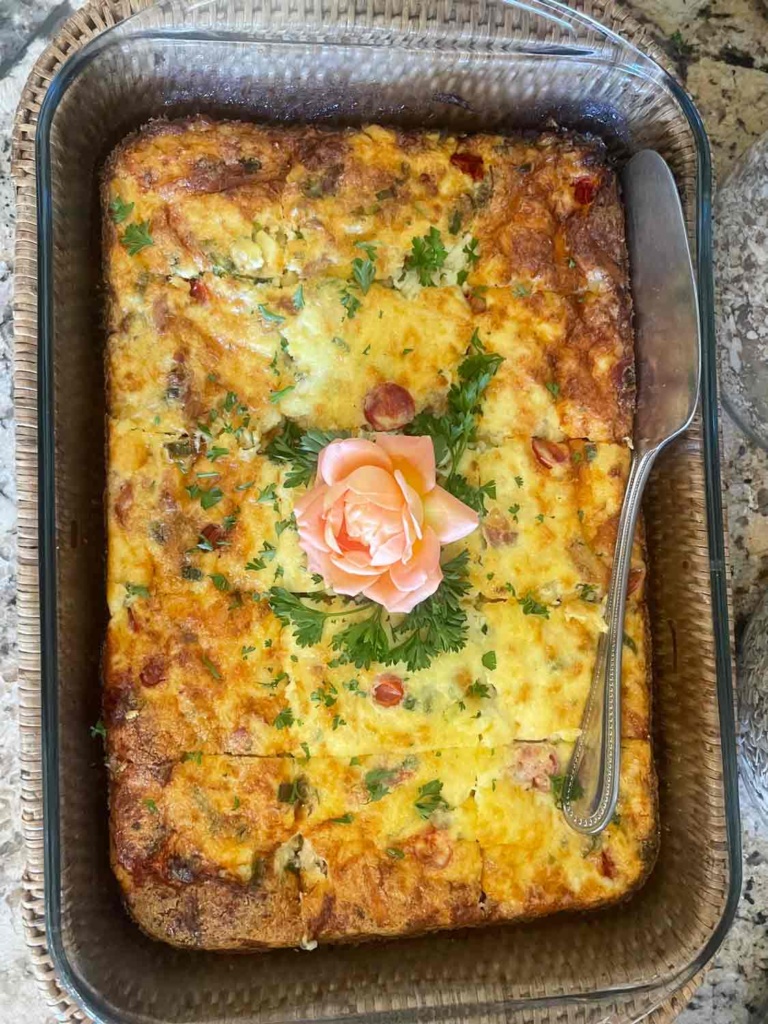 Summer Garden Fresh Quiche