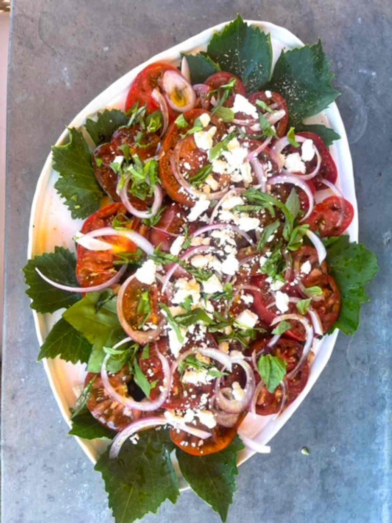 Heirloom Tomato Salad with Feta