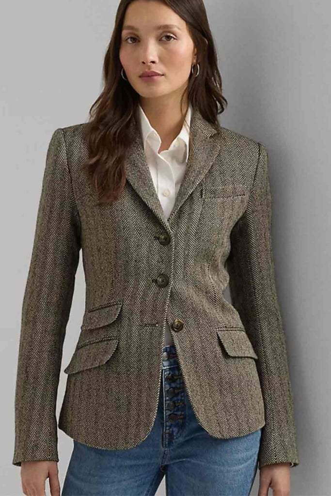 Lauren Ralph Lauren Herringbone Blazer