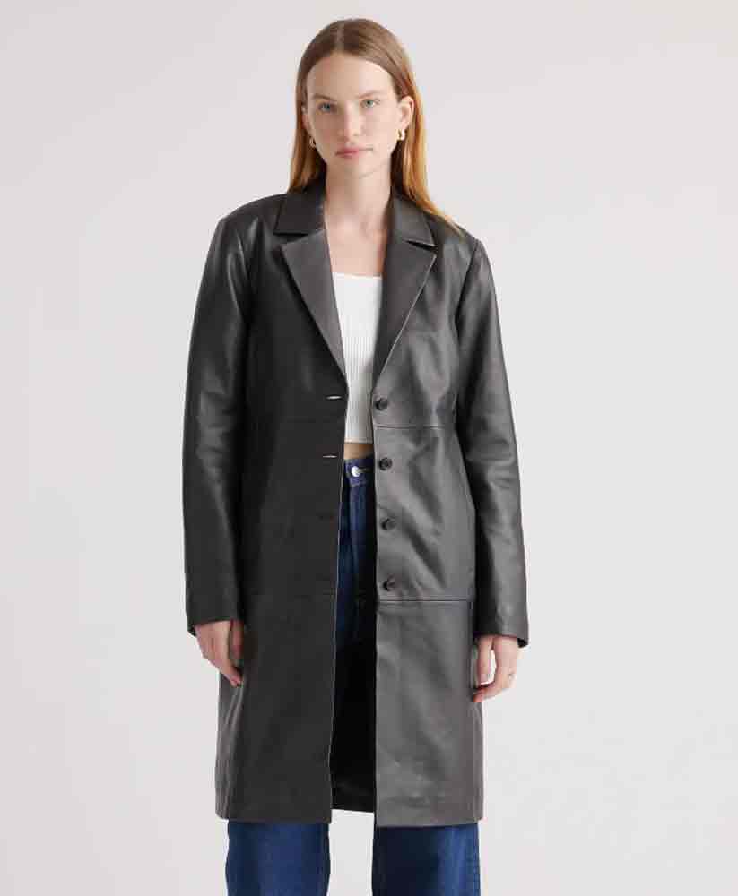 leather jackeets from Quince