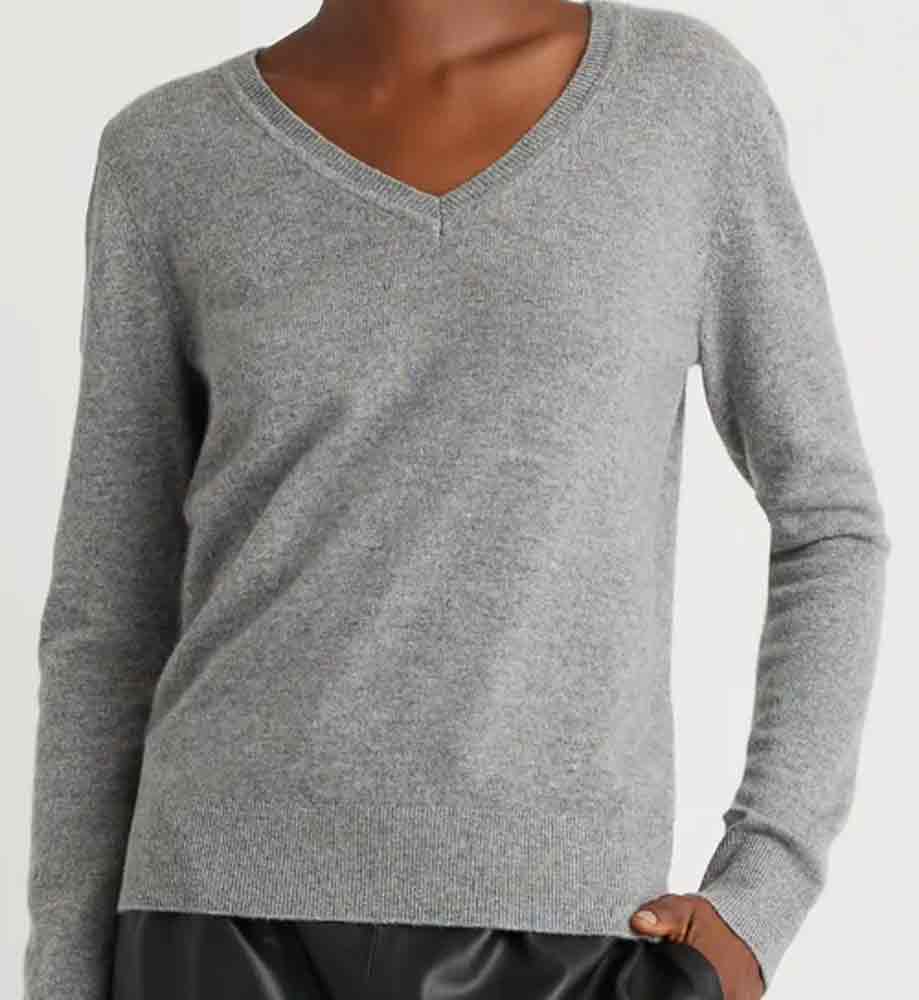 Quince Cashmere V-Neck