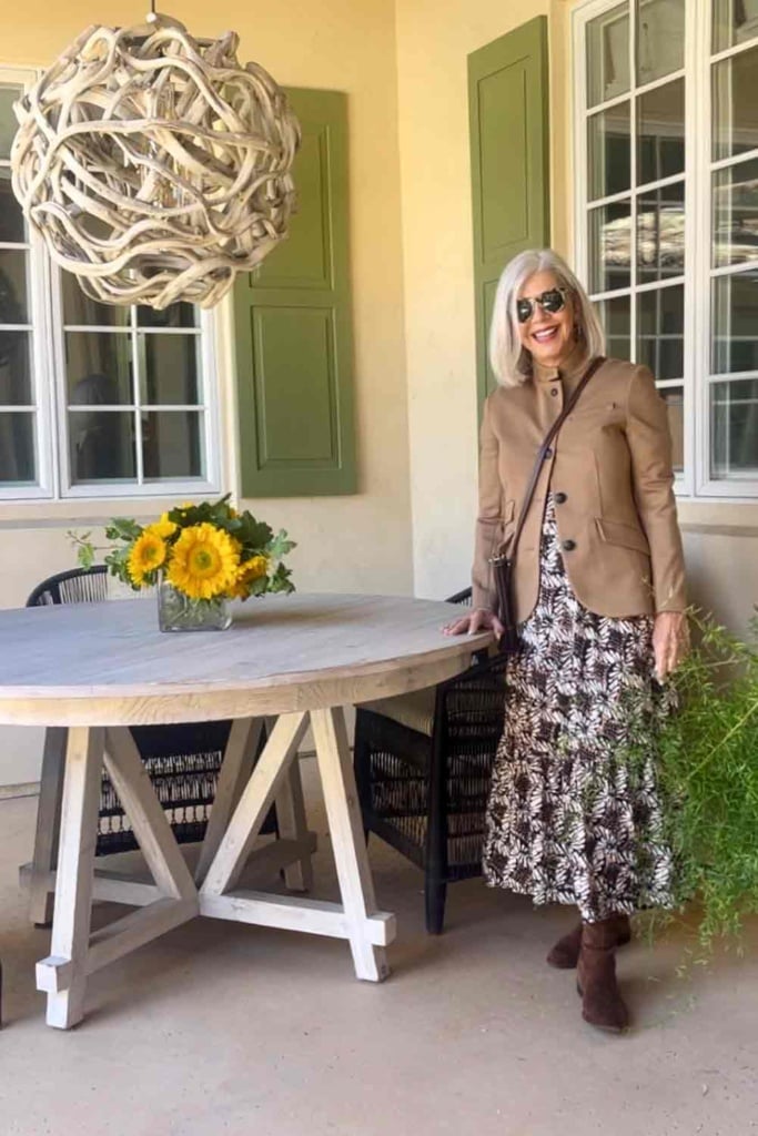 Xirena dress with Rag and Bone Slade Blazer for Fall