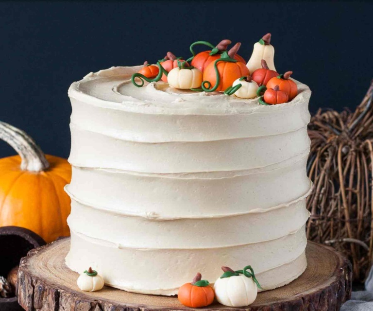 Liv for Cake Pumpkin Spice Latte Cake