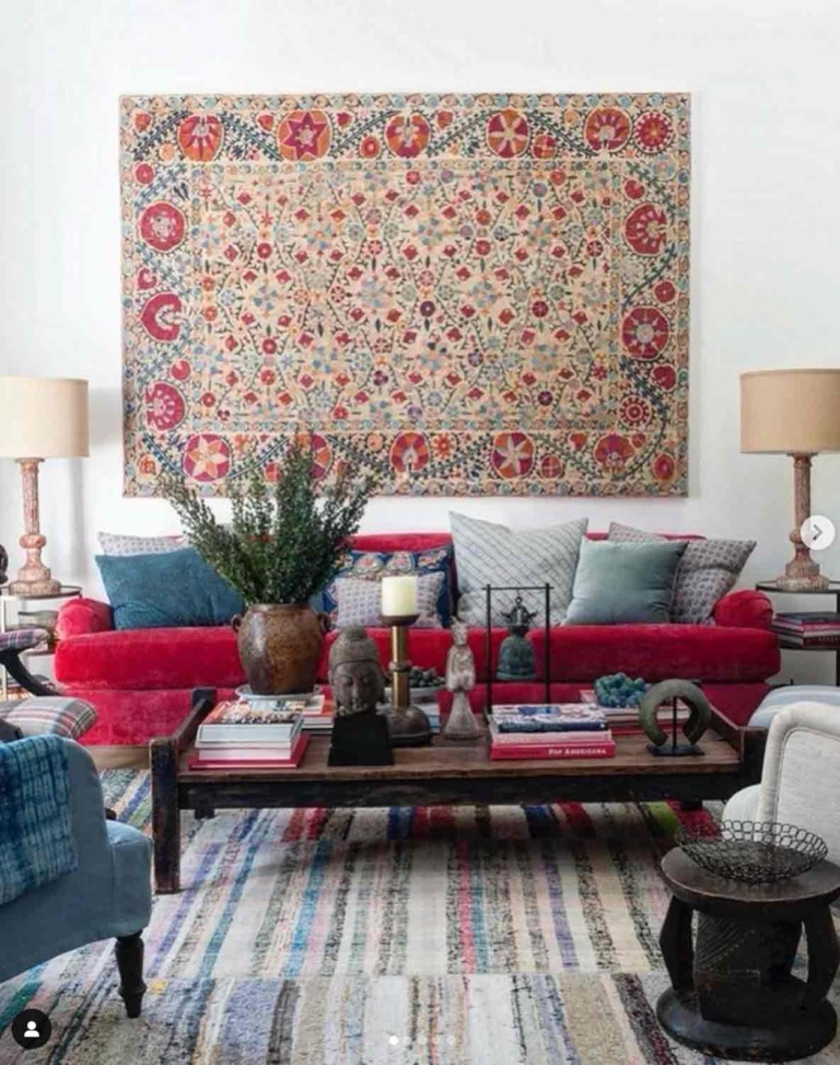 Kathryn Ireland living room photographed by Trevor Tondro