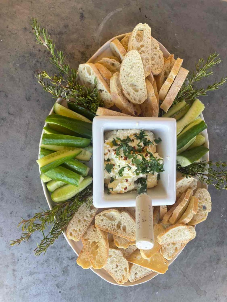 whipped feta dip