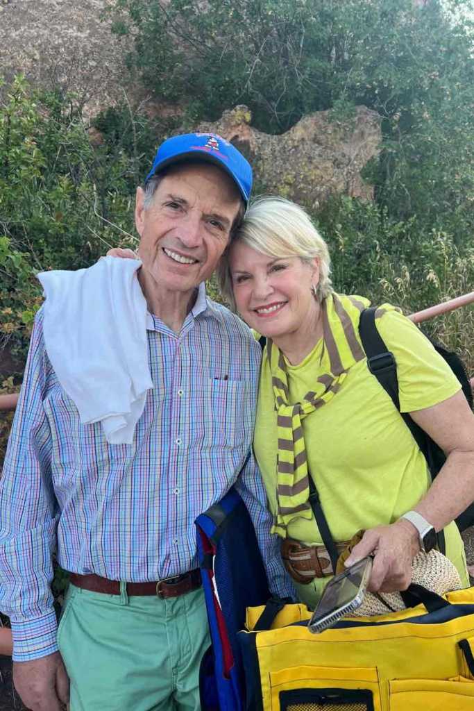 Ann Fulton and her husband