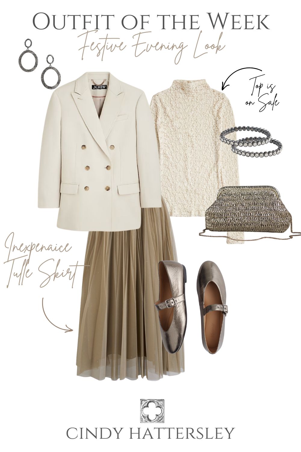 Outfit of the Week Festive Holiday Evening Look