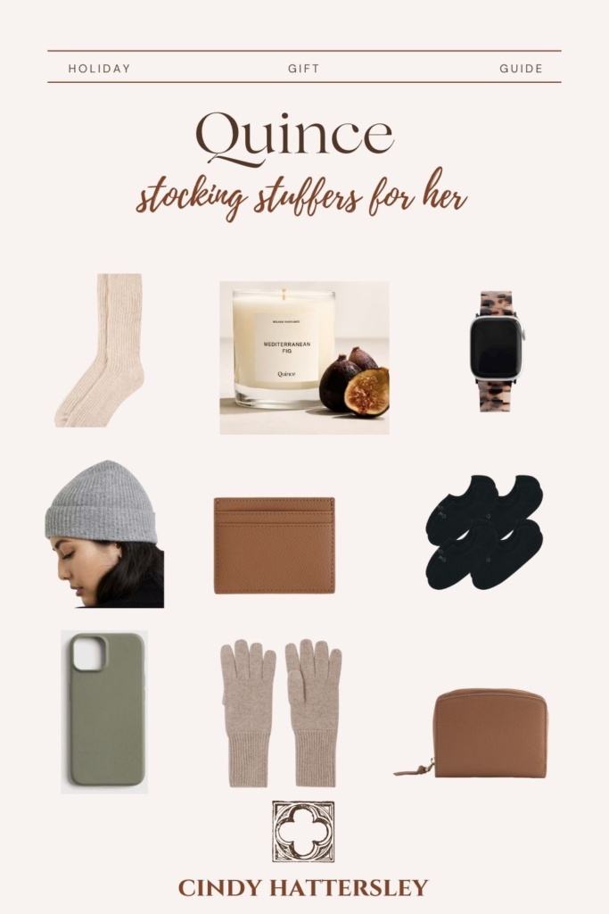 Quince Stocking Stuffer Gift Guide for Her