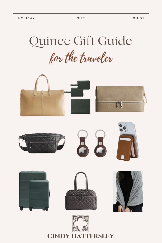 Quince Gift Guide for the Traveler