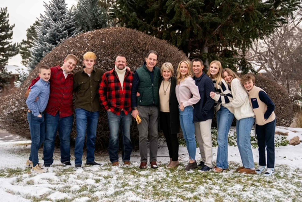 fashion consultant Ann Fulton and her family