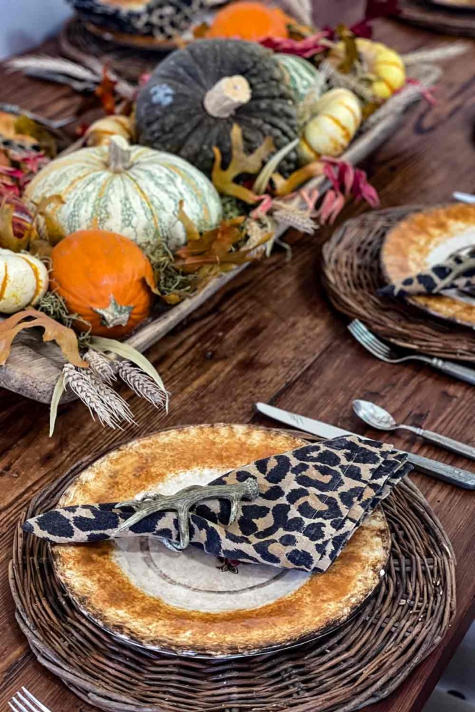 Fall tablescape Cindy Hattersley