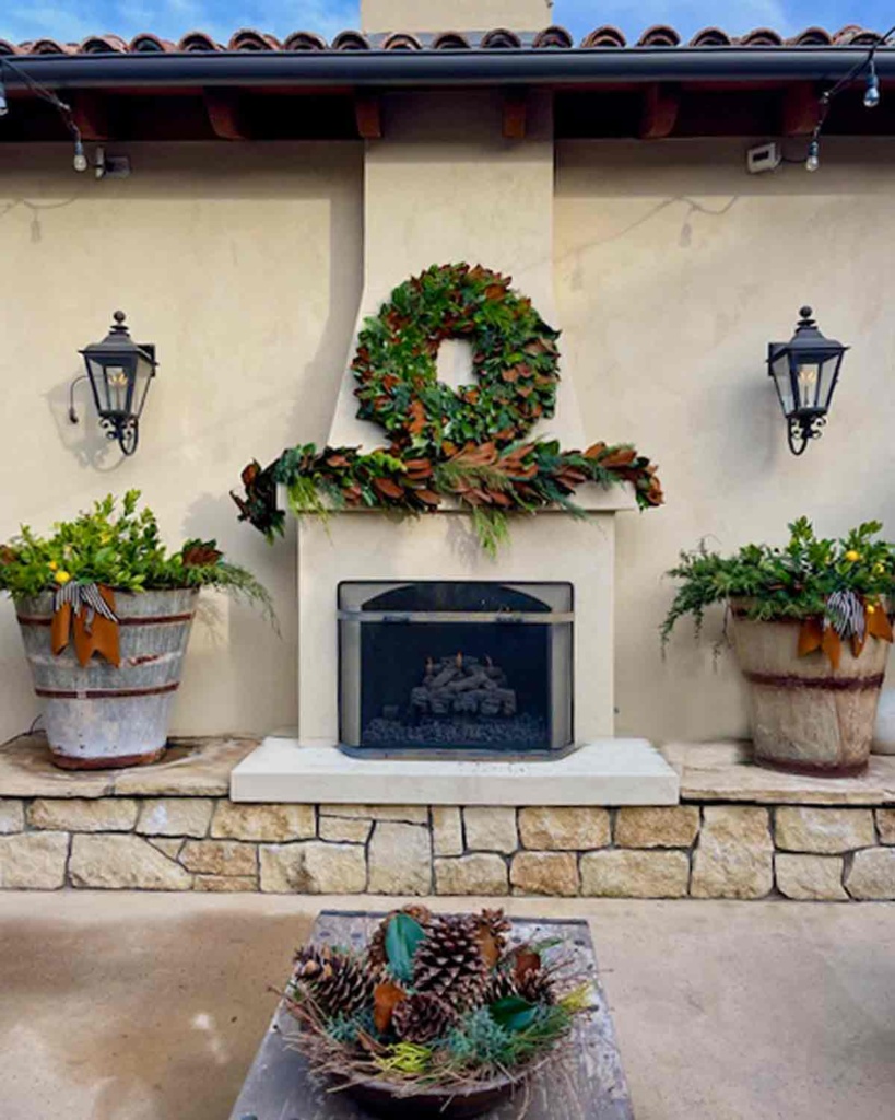 Magnolia Company Fresh Greens Wreath and Garland