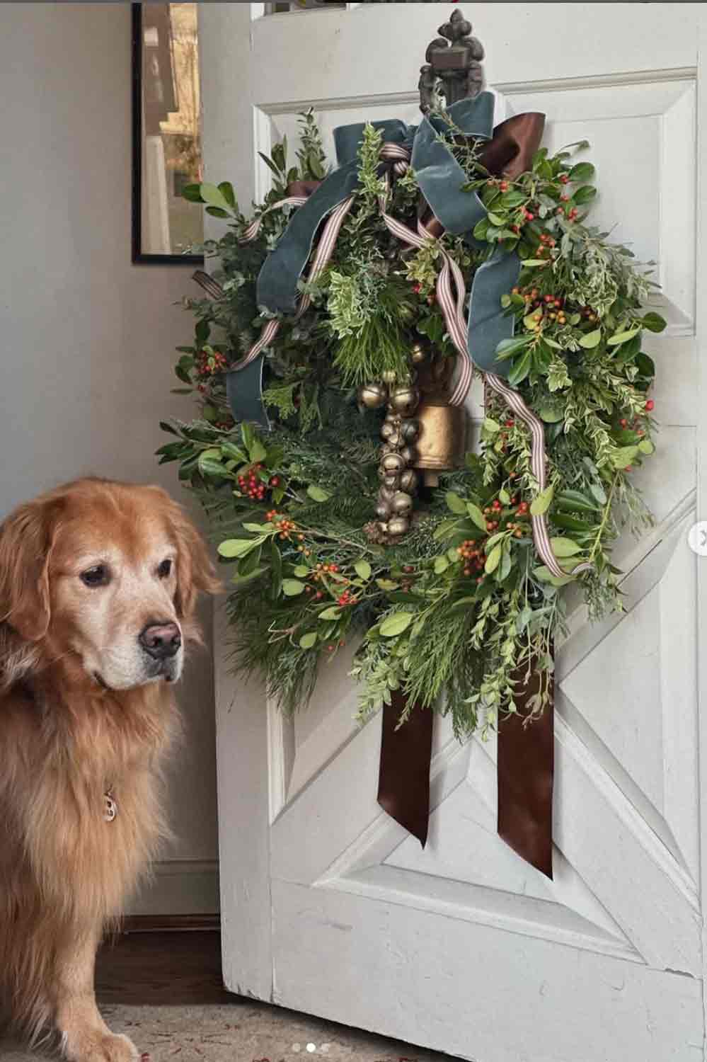 Tessa Foley's front door on Instagram