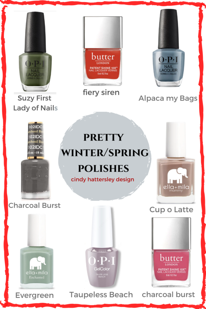 2025 Winter Spring Nailcolors