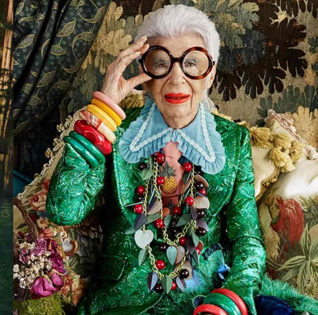 Iris Apel photographed for Vogue by Luis Monteiro