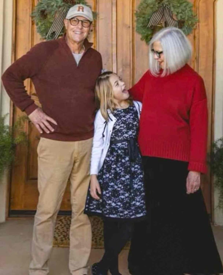 70th birthday Cindy Hattersley granddaughter Summer and husband Steve