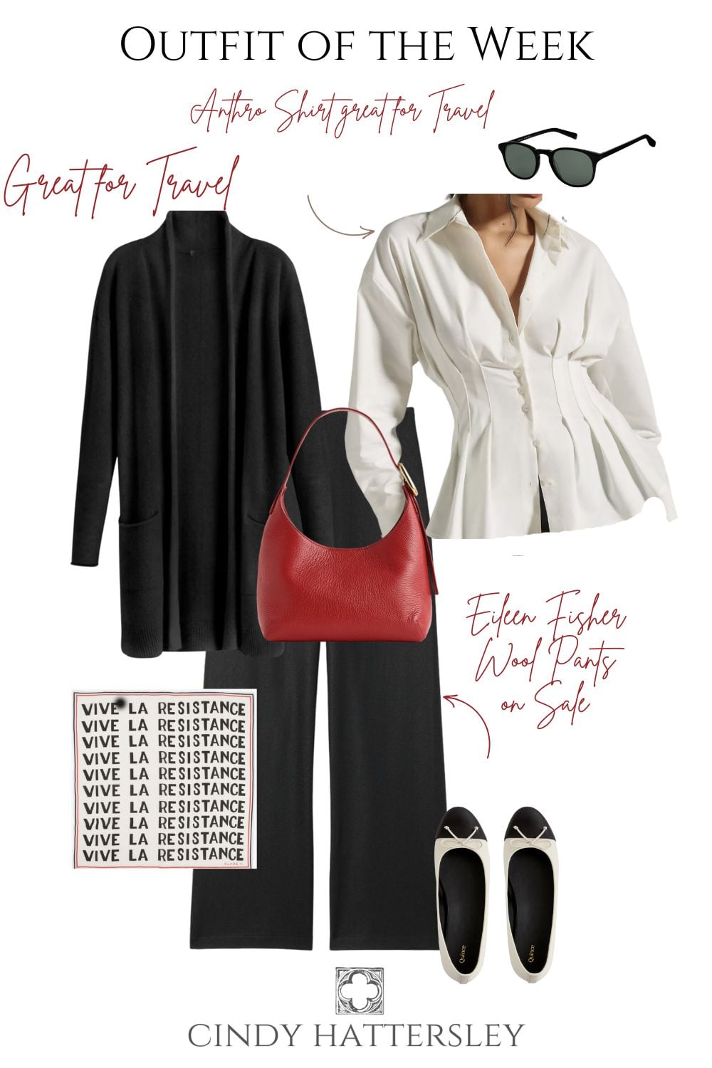 Anthro Shirt Travel Outfit