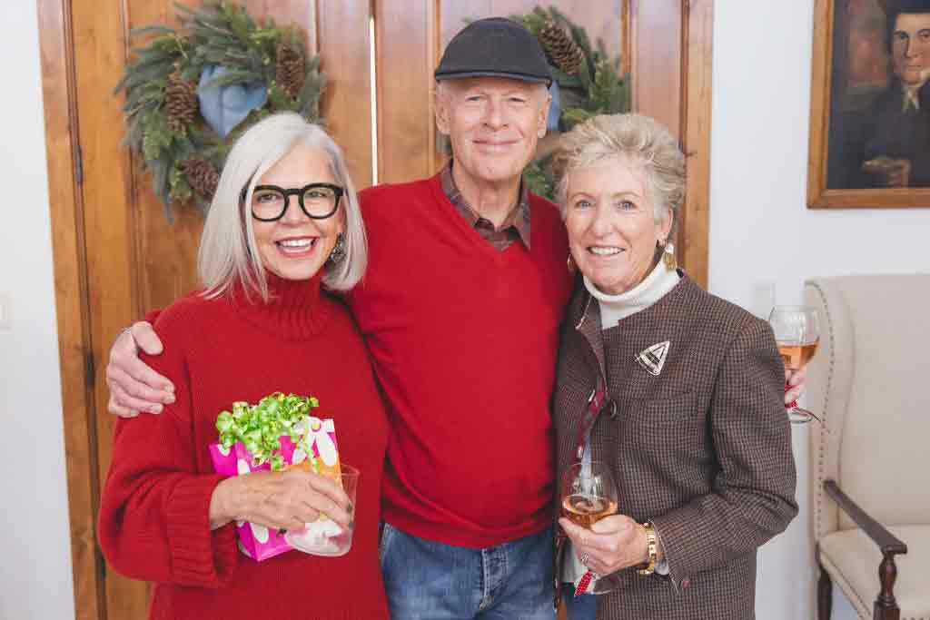 cindy hattersley with her neighbors David and Kelly