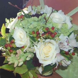 bridal bouquet by Cindy Hattersley