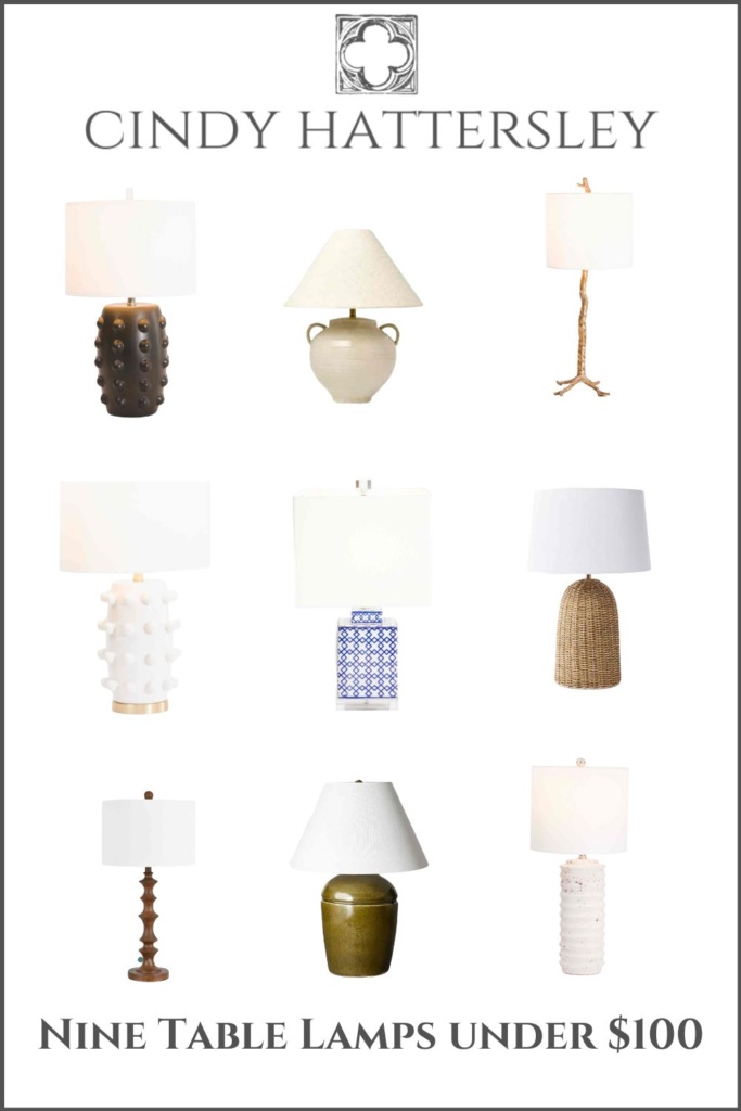 Nine Table Lamps Under $100