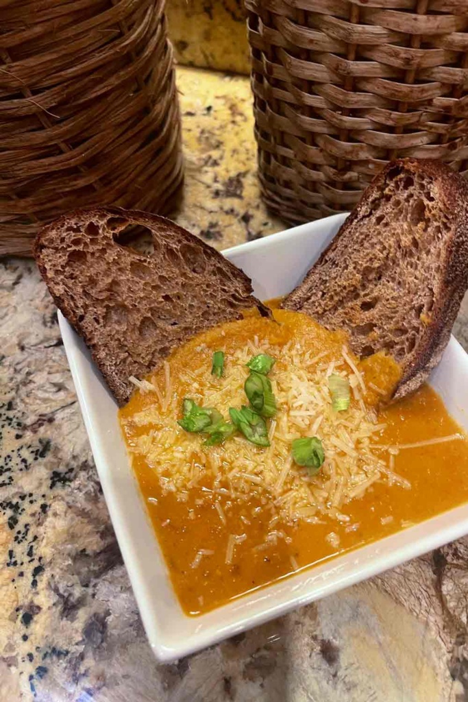 Roasted Pepper and Butternut Squash Soup