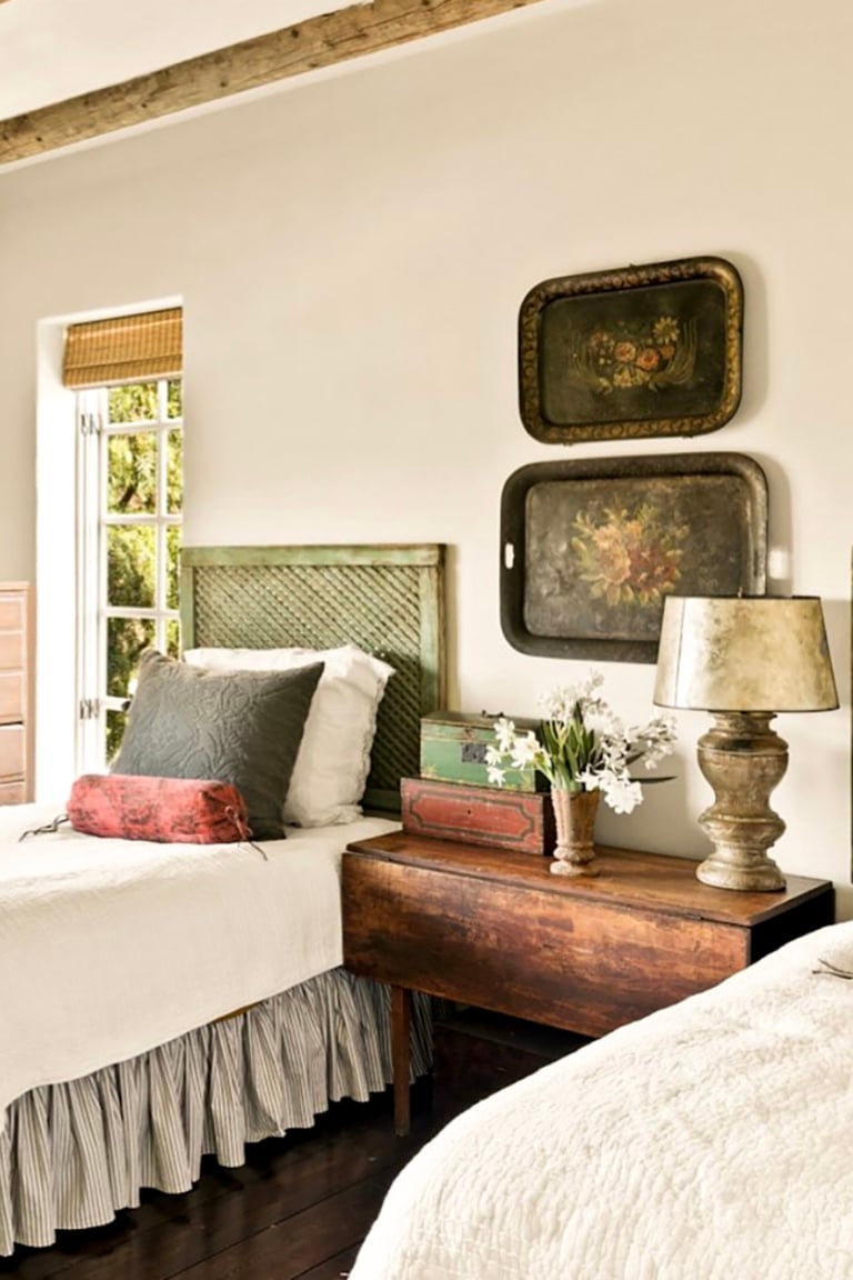 guest bedroom cindy hattersley vignette