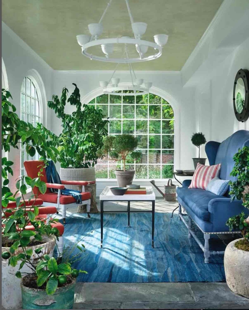 Jeffrey Alan Marks Greenwich Sunroom