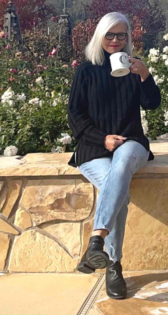 cindy hattersley drinking collagen in her coffee