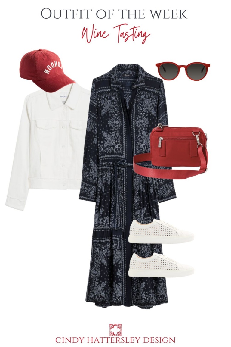 Outfit of the Week Wine Tasting