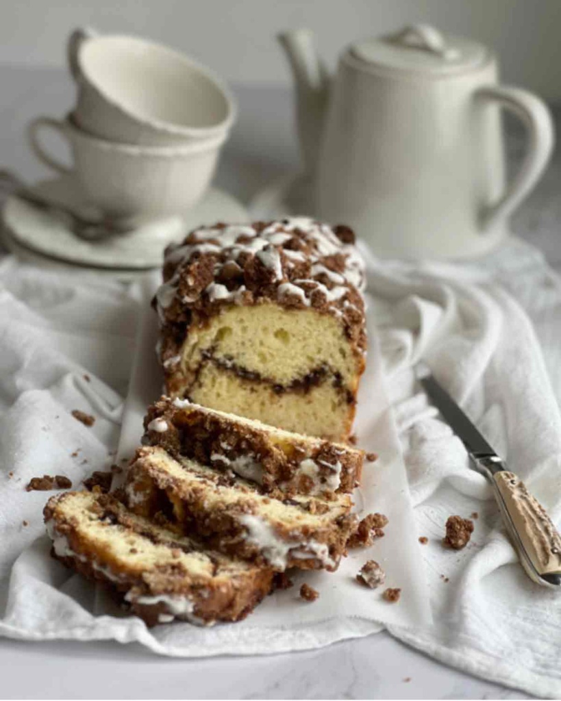 Cinnamin Swirl Quick Bread - Pine Cones and Acorns
