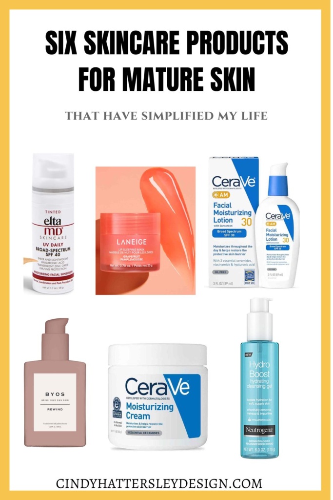 Six Skincare Products for Mature Skin
