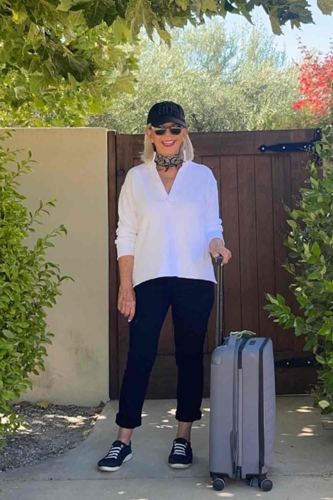 Frank and Eileen Travel OUtfit