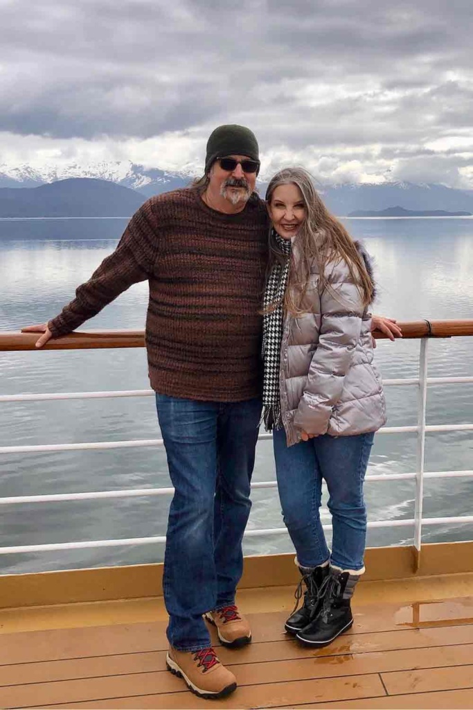 Dawn Lucy and her husband