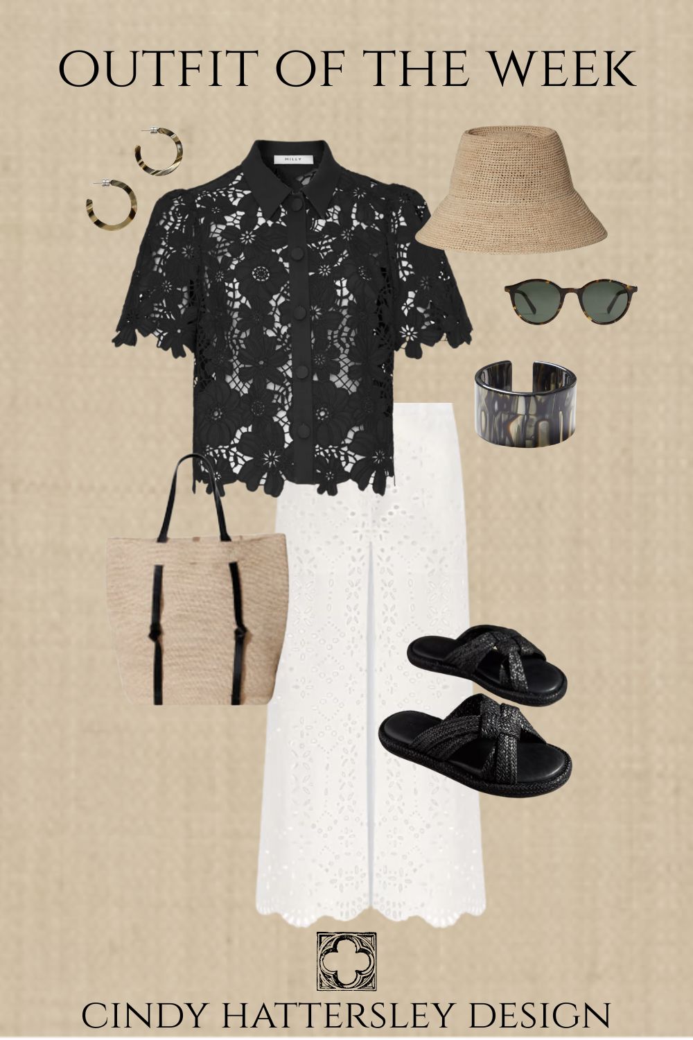 Black and White Outfit of the Week VB & Milly