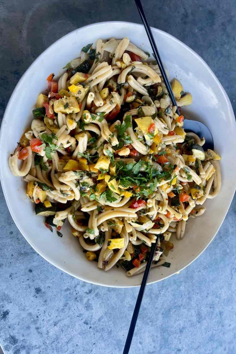 Grilled Summer Vegetable Pasta Salad