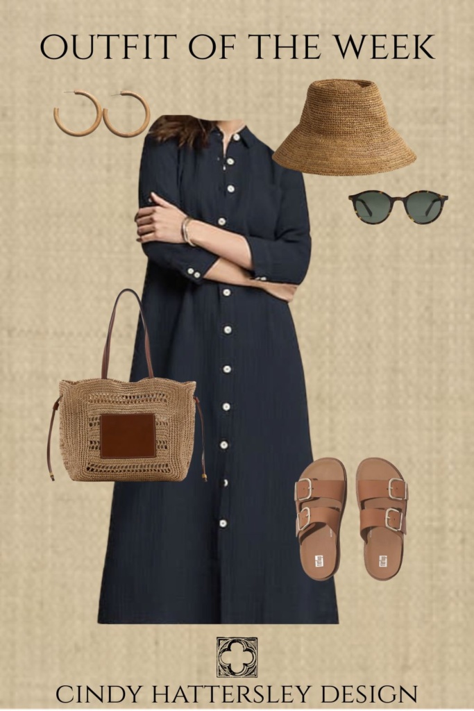 J Jill Shirtdress Outfit of the Week - Cindy Hattersley