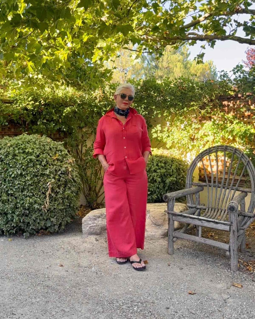 Frank & Eileen Tuscany Set in Red Cindy Hattersley