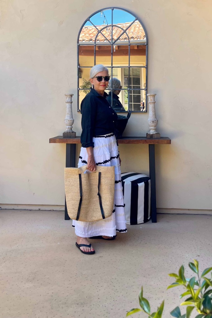 Mersea skirt & janessa leone bag